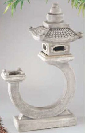 Curved Great Pagoda Lantern by Henri Studio