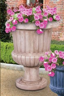 Large Fluted Urn by Henri Studio - Click Image to Close