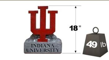 Indiana "IU Trident" Mascot By Henri Studio