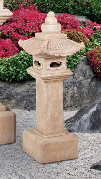 Medium Pedestal Great Pagoda Lantern by Henri Studio