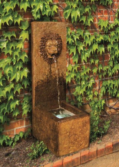 Lion Single Spout Fountain by Henri Studio